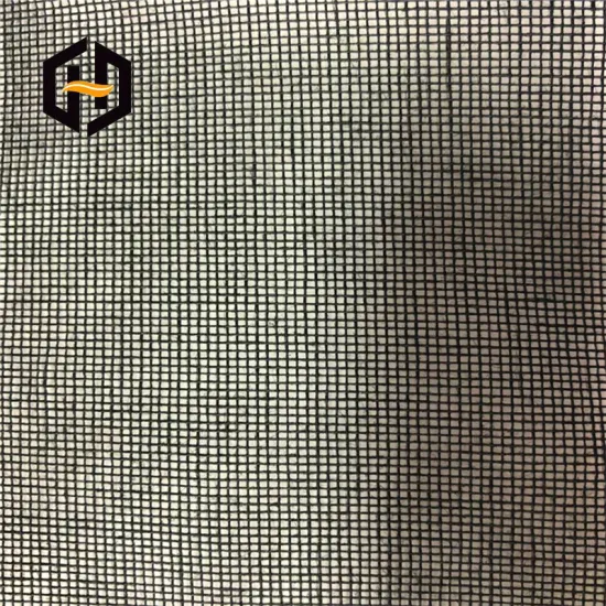 Black dyed backing industrial fabric composite for shoe