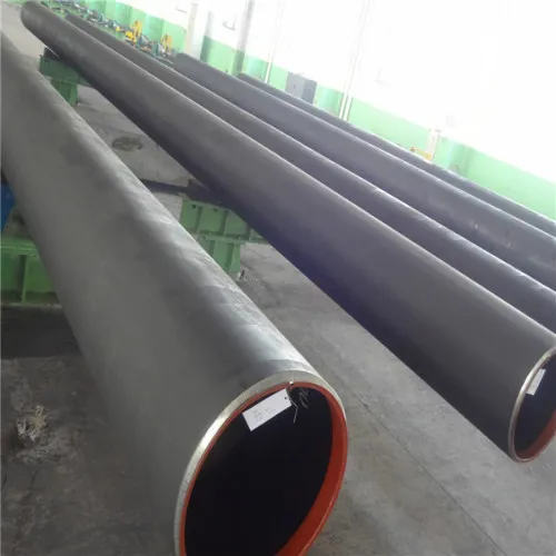 Round LSAW Welded Steel Pipe