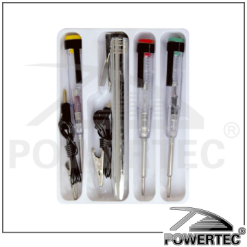 POWERTEC DC 6-12-24V 4-PIECE AUTO ELECTRIAL IGNITION/SPARK PLUG TESTER Circuit and Spark Plug Tester