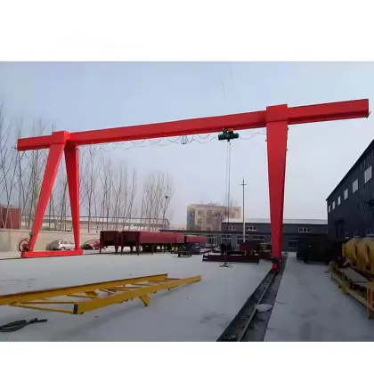 MH Model Electric Hoist Single Girder Gantry Crane