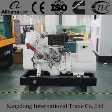 CCS/BV approved 190kva cummons powered by marine generator set
