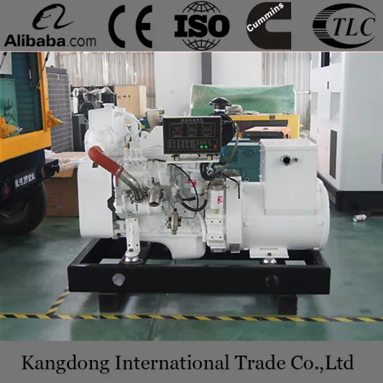 CCS/BV approved 190kva cummons powered by marine generator set