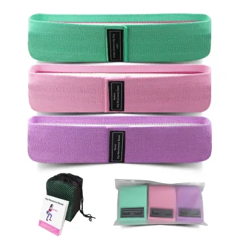 Squat Yoga Resistance Band cotton hip circle squat squat hip ring elastic band tension band