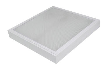 T5 / T8 Prismatic Fluorescent Lights , Ip40 300x620x80mm Square Light