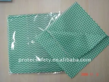 Spunlace cleaning wipe