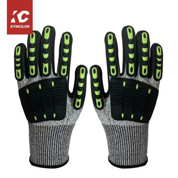 Wholesale Nitrile Cut-Resistant & Impact Protection Gloves for Construction and Gardening