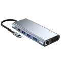 Multifunction 100W USB C 3.0 Hub para jogos