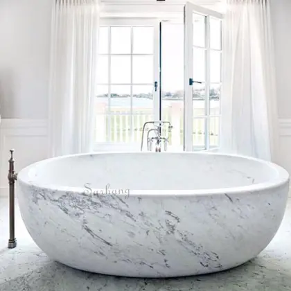 Natural Travertine Stone Bathtub Bathroom Bathtub
