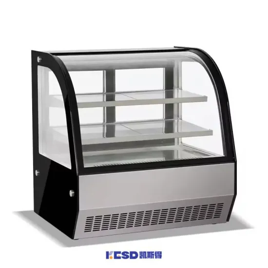 Classic Right Angle Cake Chiller Cake Display Fridge Vertical Showcase Bakery Cake Showcase