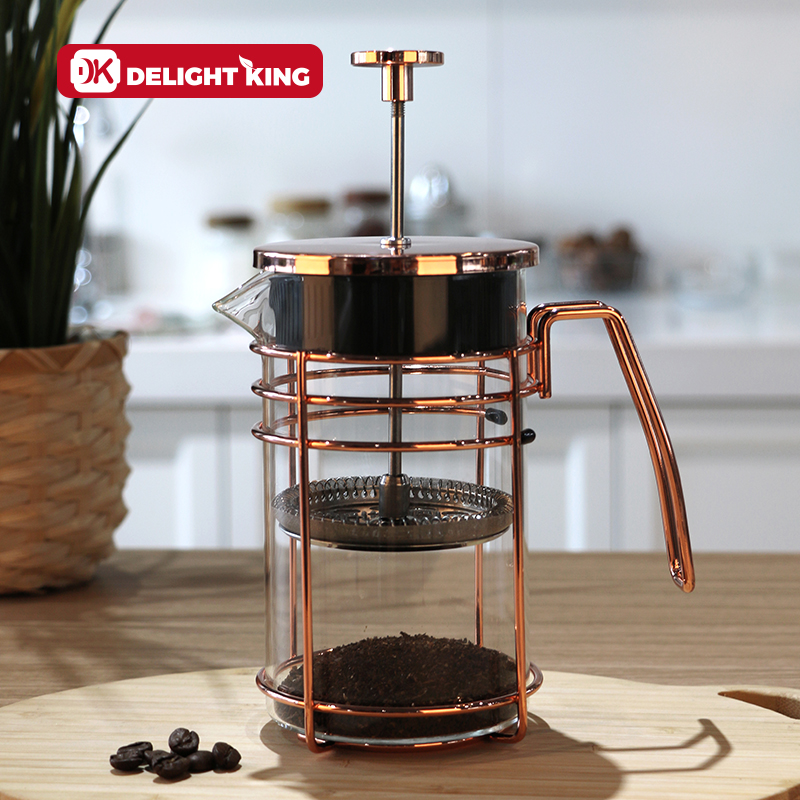 French Press Glass Coffee Plunger