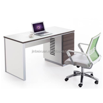 Modern White Standard Dimension Office Computer Desk Workstation - DF9230 Foshan Office Furniture