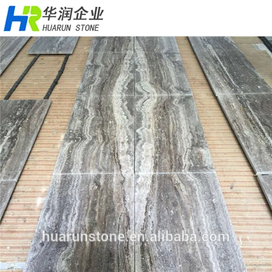 Silver Grey Marble Travertine Tile