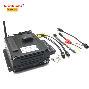 AHD 8CH Hard Disk 1080p 4G GPS WiFi Mobile DVR CMSV6.7 with Remote Monitor, Locator, RS232, and Alarm
