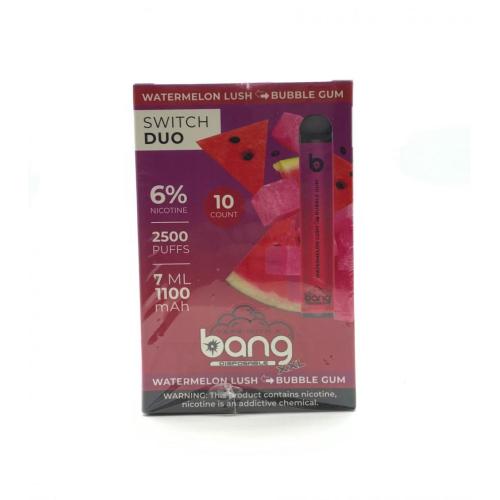 Bang Switch Duo descartável por atacado 2500 Puffs