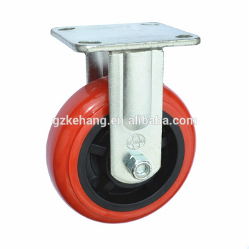 5" plastic fixed caster wheels,125mm 150mm TPU wear resisting wheel,cpu tpu fixed caster