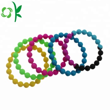 Chew Beads Bracelets Popular Food-safe Silicone Teether