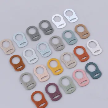 Soft Silicone Baby Pacifier Clip Holder