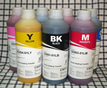 Ink: Solvent Ink, Eco Solvent Ink, Sublimation Ink, UV Ink, Pigment Ink, etc