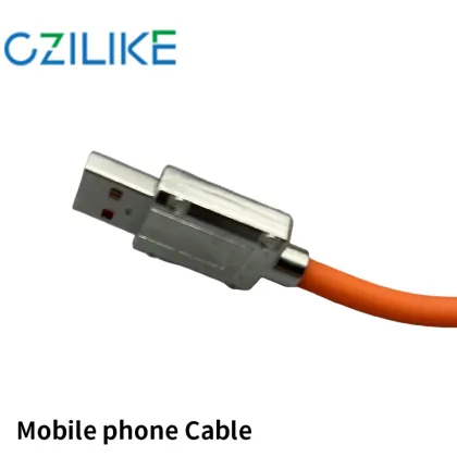 66W 6A Fast Charging Cable for Apple, Huawei, and Android Devices