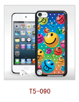 Καλό πρόσωπο Pictrue 3d κάλυψη για χρήση Ipod αφής 5, pc περίπτωση με 3d εικόνα, Pc περίπτωση καουτσούκ επίστρωση, ανθεκτικό στο νερό,