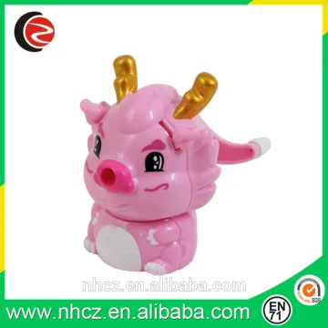 Stationery Pink Dragon Shaped Sharpener