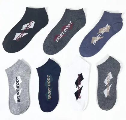 Male adult invisible boat socks