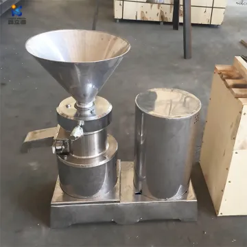 Cocoa Bean Wet Food Grinding Machine Peanut Butter Tahini Grinder Colloid Mill