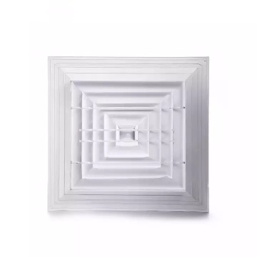 aluminium 4-Way Square HVAC CD-SB Ceiling Air Diffusers