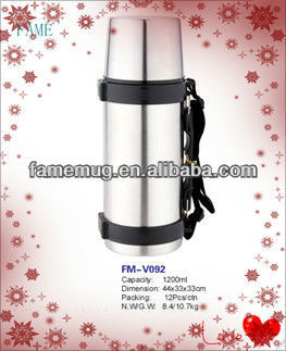 1200ml Stainless Steel Vacuum Tourist Bottle