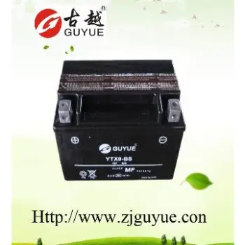 12v 8ah lead acid maintenance free motorcycle battery