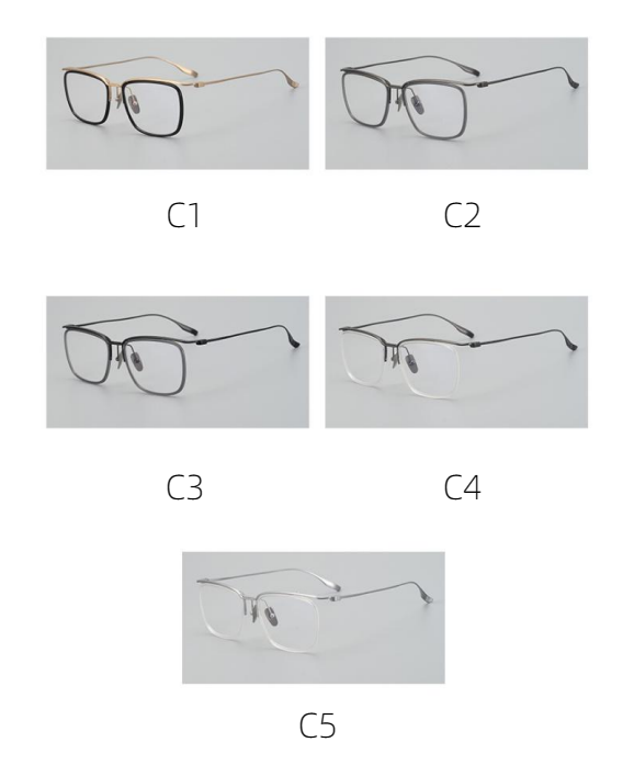 black and gold fashion designer frames glasses