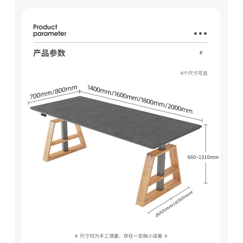 Standing Computer Desk Dual Motor Electric Office Automatic Adjustable Height Desk Manufactory