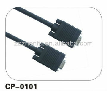 vga db 15pin cables male to male connector housing
