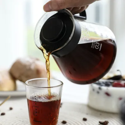 Japan Hario V60 Pour Over Glass Range Coffee Server Carafe Drip Coffee Pot Coffee Kettle Brewer Barista Percolator Clear