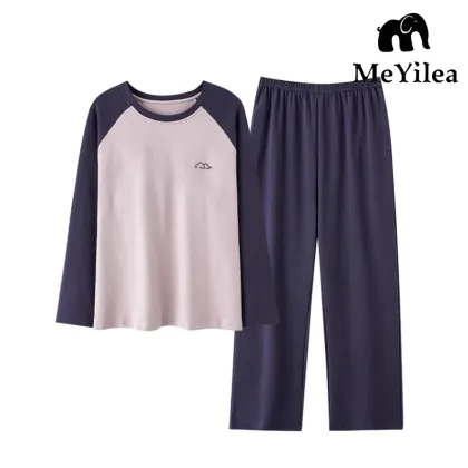 Women Cotton Pajamas With Chest Pads