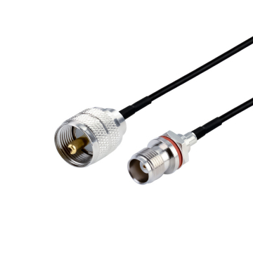 Customized Length UHF PL259 Male to TNC Female Antenna Cable RG174