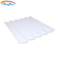 Aislamiento por calor trapezoidal Hoja de techo hueco corrugado de PVC popular en Indonesia