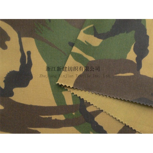 Field Uniform Woodland Camouflage Fabric for Dutch Army