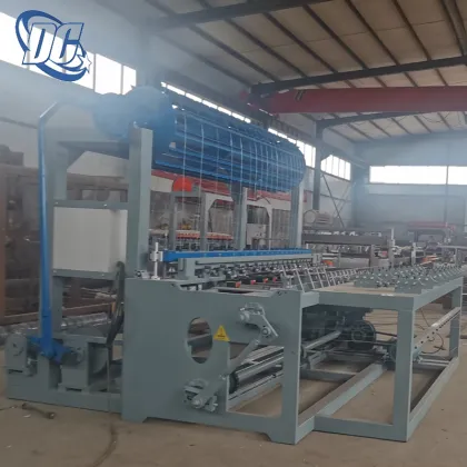Factory for Hinge Joint Fence Mesh Weaving Machines and Galvanized Grass Land Fences