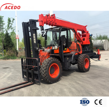 8-тонный вилочный погрузчик для улучшенного перемещения материалов