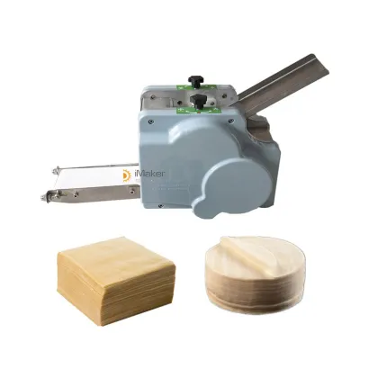 Portable Electric Home Won ton Wrapper Skin Making Machine: Video Guide