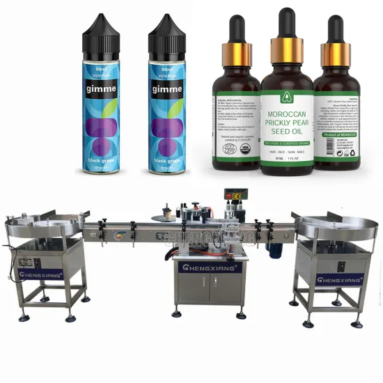 Hot Selling Automatic Small Vial Label Applicator for Round Bottle Labeling Machine