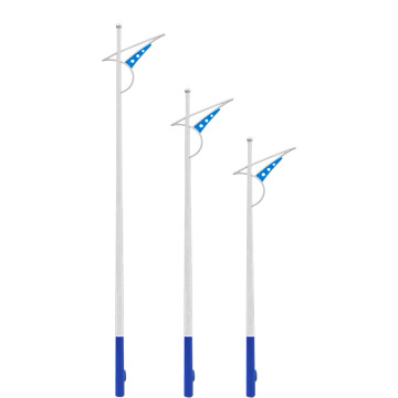 Customized Outdoor Solar Round Steel Light Pole