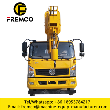 12 Ton DONGFENG Chassis Telescopic Boom Crane