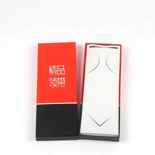 Kotak Tie Paper Kualitas Tinggi Custom Fashion Box Gift Packaging Tie Paper Box