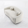 Modernes einfaches U -Form -Fabrci -Sofa