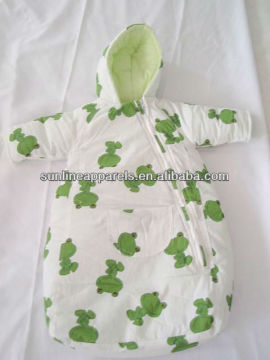 cotton printed baby sleeping bag