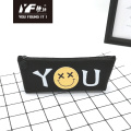 Popular top smile face style TPU pencil case