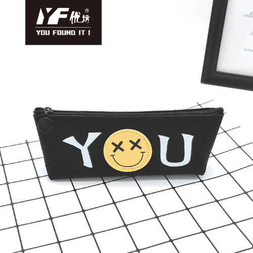 Mesh Pencil Case Popular top smile face style TPU pencil case Supplier