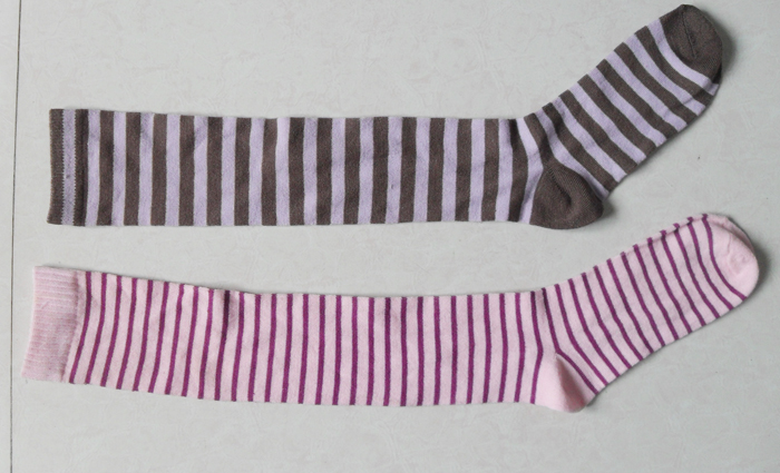 Fashion Striped Knee High Socks